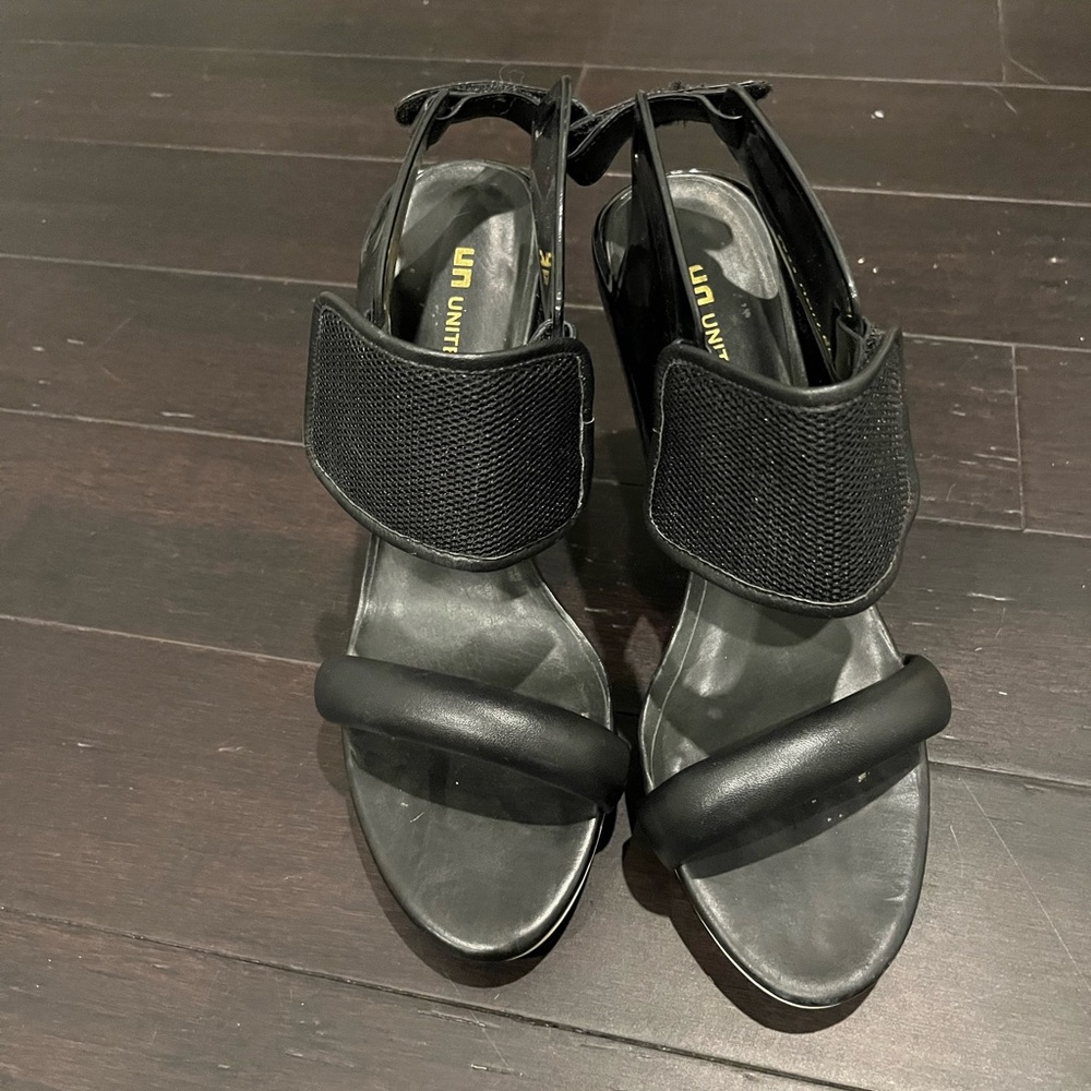 United Nude Black Heels